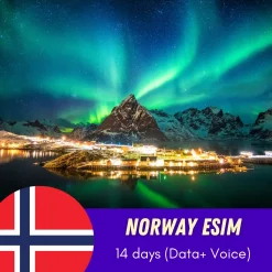 Norway eSIM 14 Days (Data & Voice)