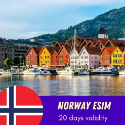 Norway eSIM 20 Days