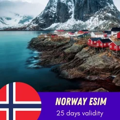 Norway eSIM 25 Days