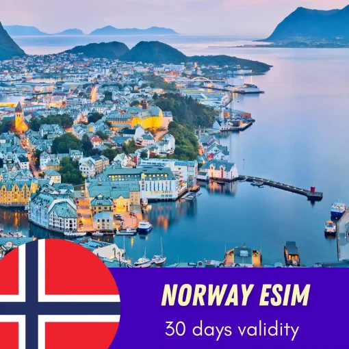 Norway eSIM 30 Days